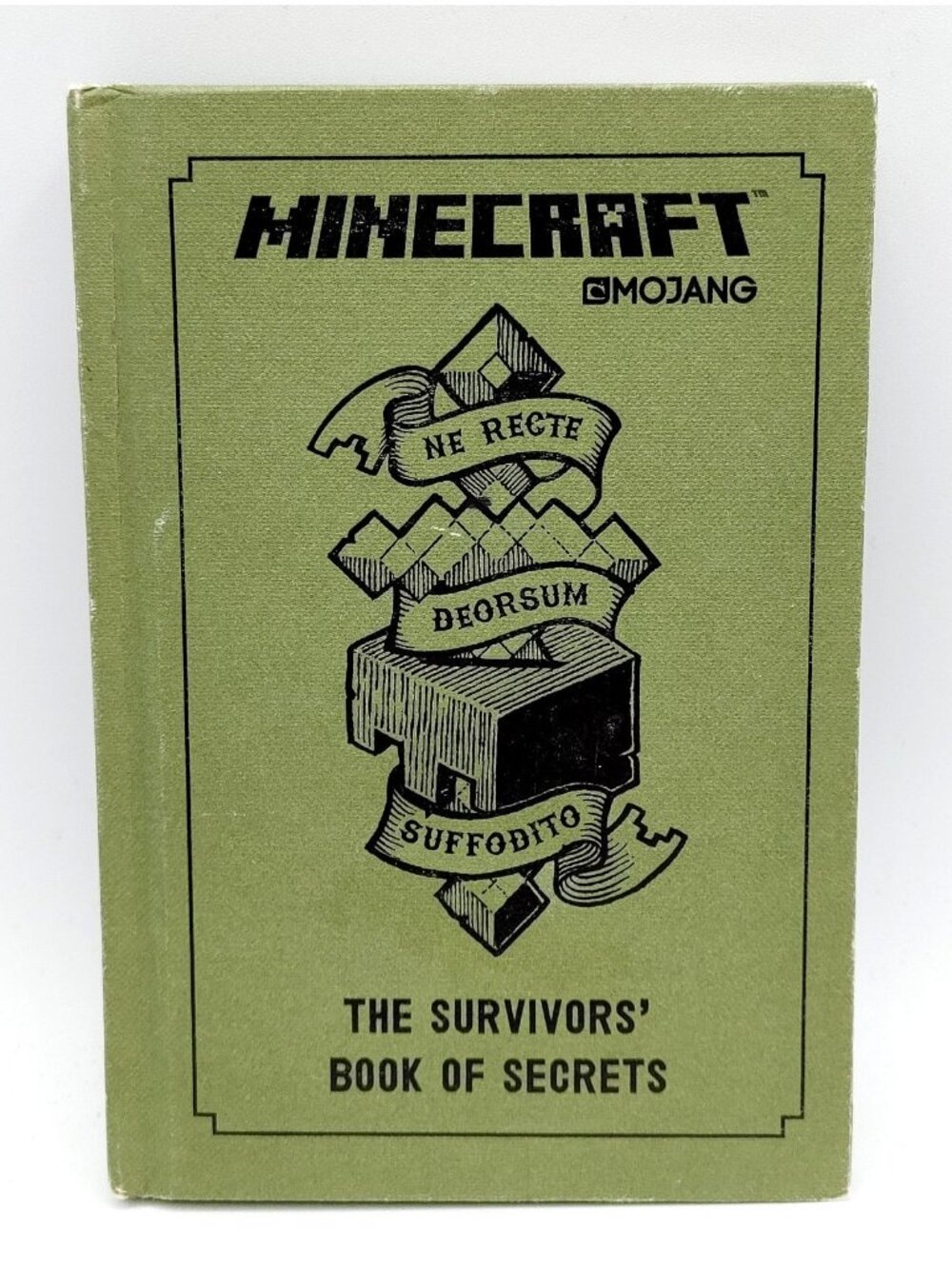 Minecraft: The Survivors' Book of Secrets Mojang Hardcover First US Edition